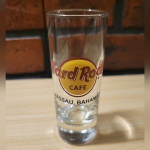 Hard Rock Cafe Nassau, Bahamas Tall Shot Glass